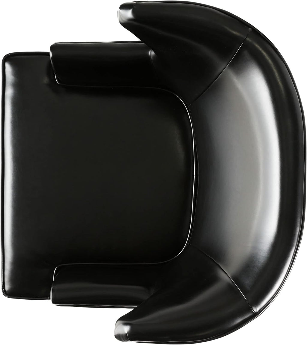 Black High Back Wing Chair K34575