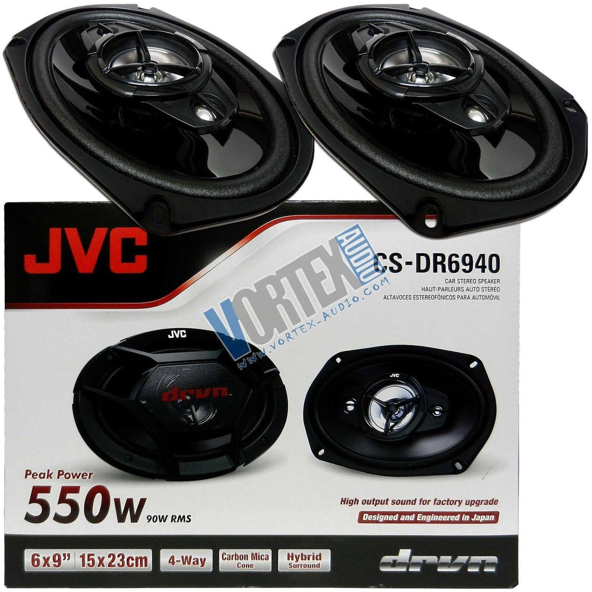 6x9 4-Way Car Speakers V38495