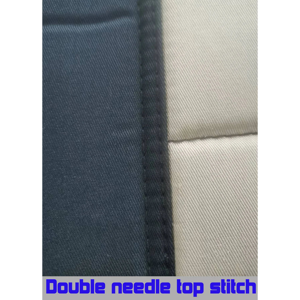 Black and Purple Cotton Seat Covers for Jeep Wrangler JK 2-Door I37609