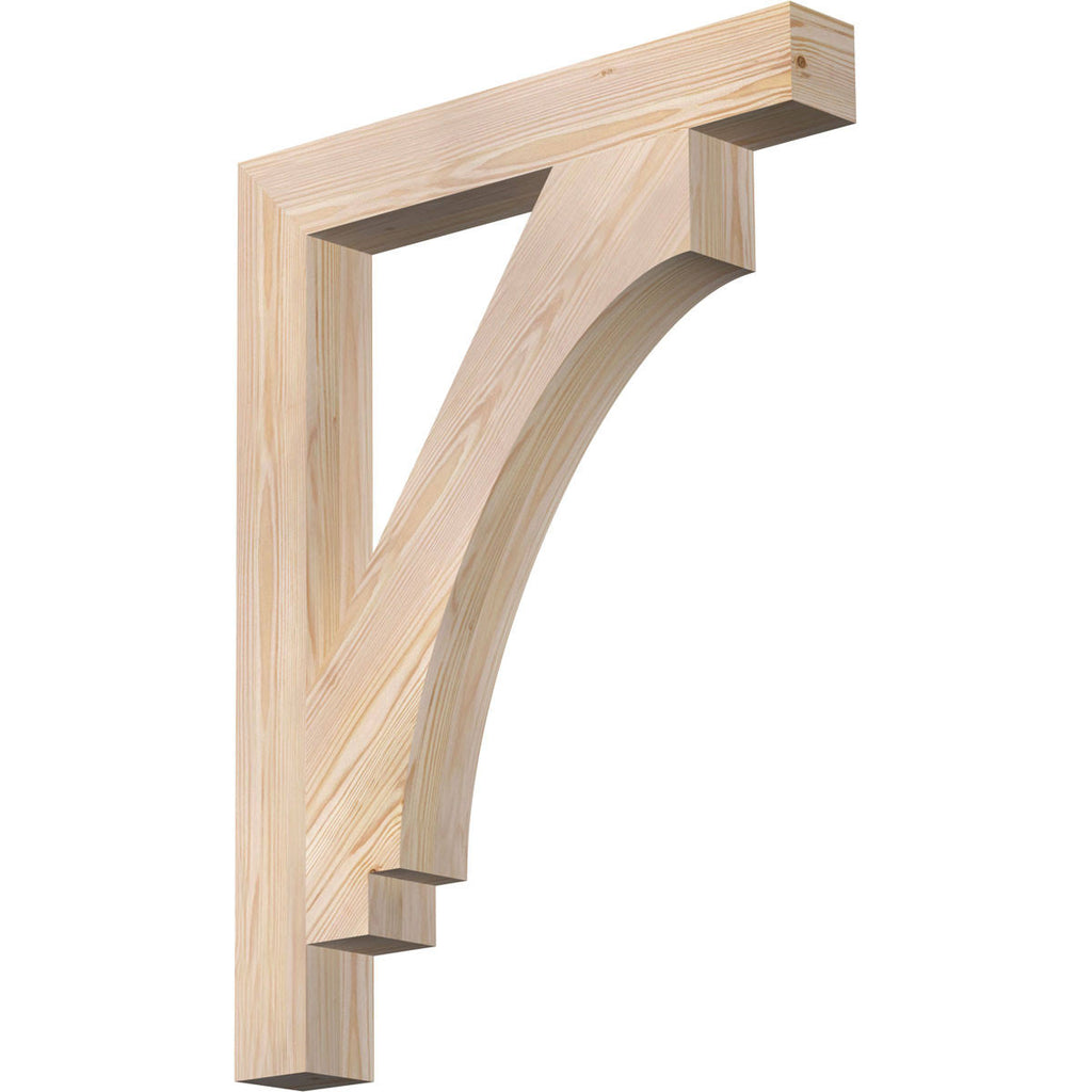 Douglas Fir Imperial Block Smooth Bracket R5314