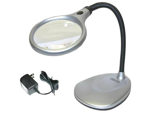 LED Magnifier Desk Lamp O9336
