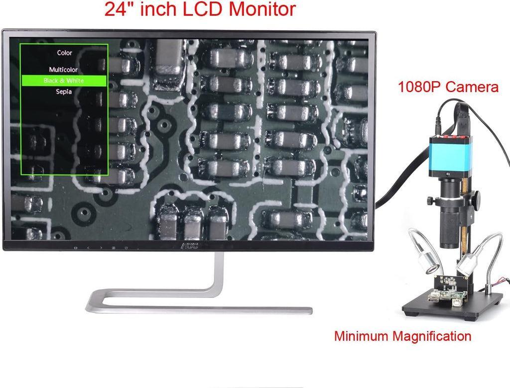 14mp HDMI USB C-Mount Microscope Camera with TF Video Recorder B471048