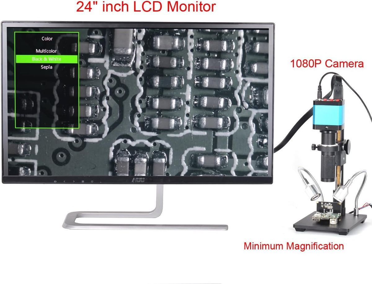 14mp HDMI USB C-Mount Microscope Camera with TF Video Recorder B471048