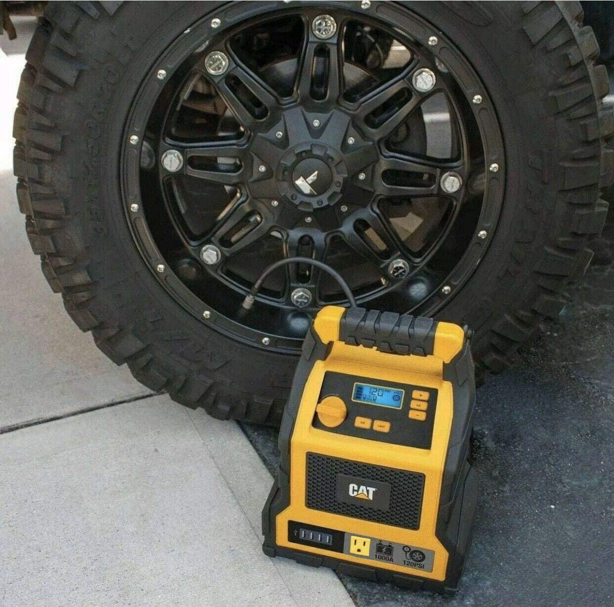1000Amp Power Station with Jump Starter and Compressor O598