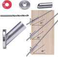 40Pack Cable Railing Kit Adjustable Angled Protector Sleeve for 1/8" Wire Rope Wood Posts Compatible 10 30 40 Degree Beveled Grommet Protective T316 Stainless Steel Pack of 2 V6097