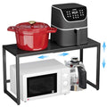 Expandable 2 Tier Heavy Duty Metal Storage Shelves D468
