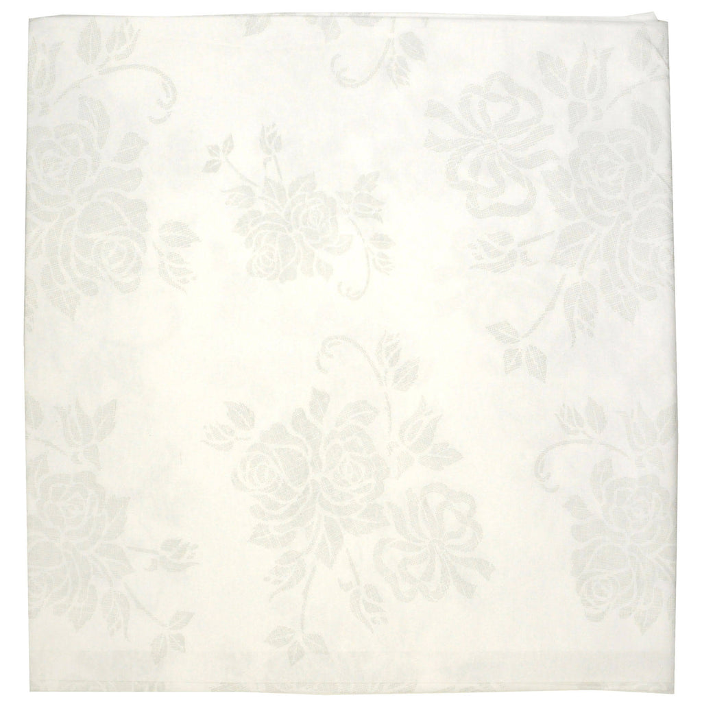 82x22 Linen-Like Silver Table Cover - 24/Case B349