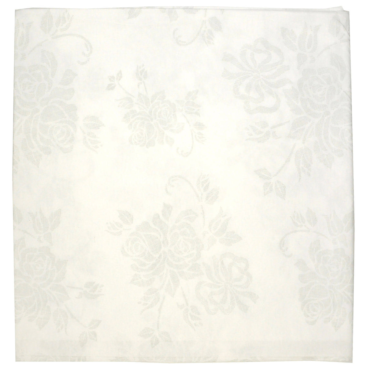 82x22 Linen-Like Silver Table Cover - 24/Case B349