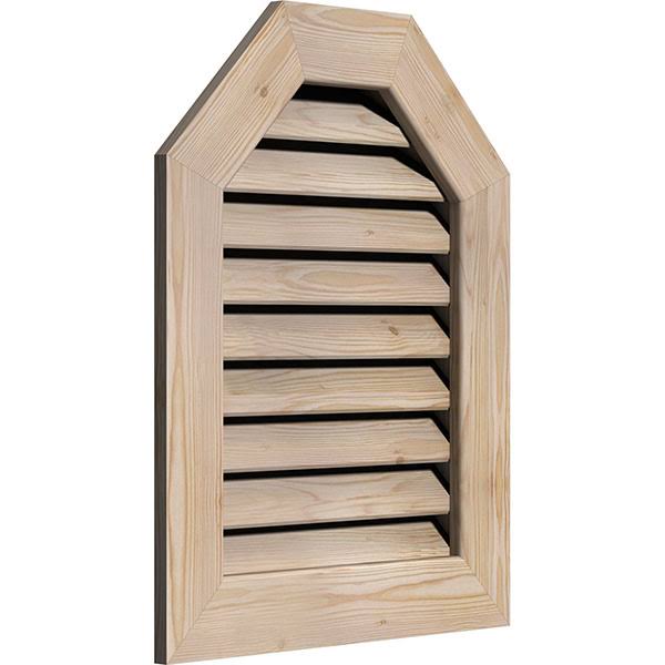 Octagonal Top Gable Vent V50977