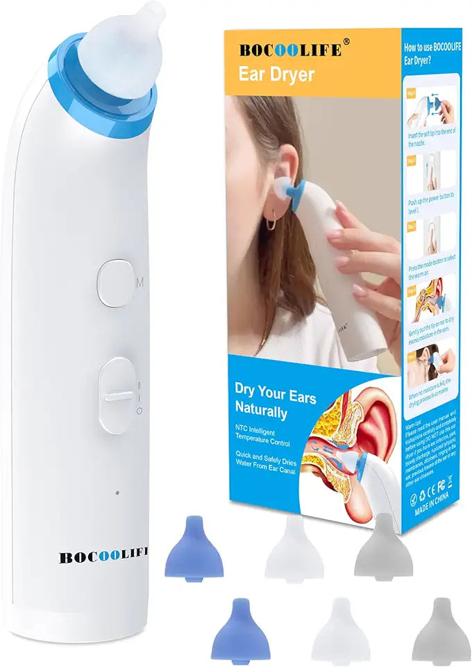 Ear Dryer with 7 Ear Tips W3043