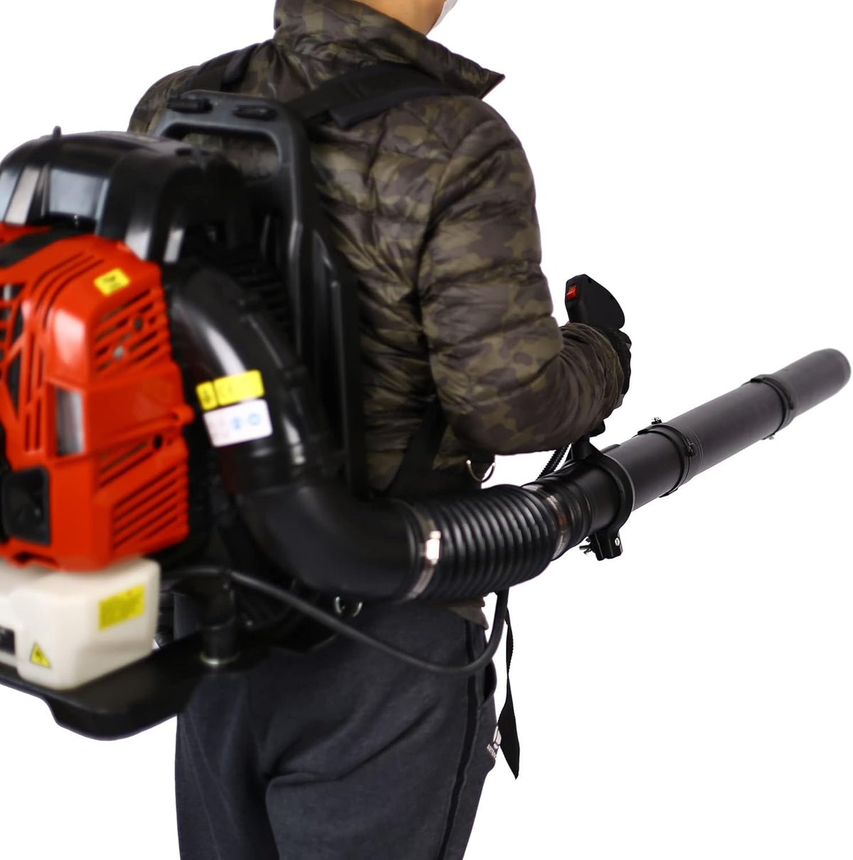 76cc 4-Cycle 530CFM Backpack Leaf Blower O601566