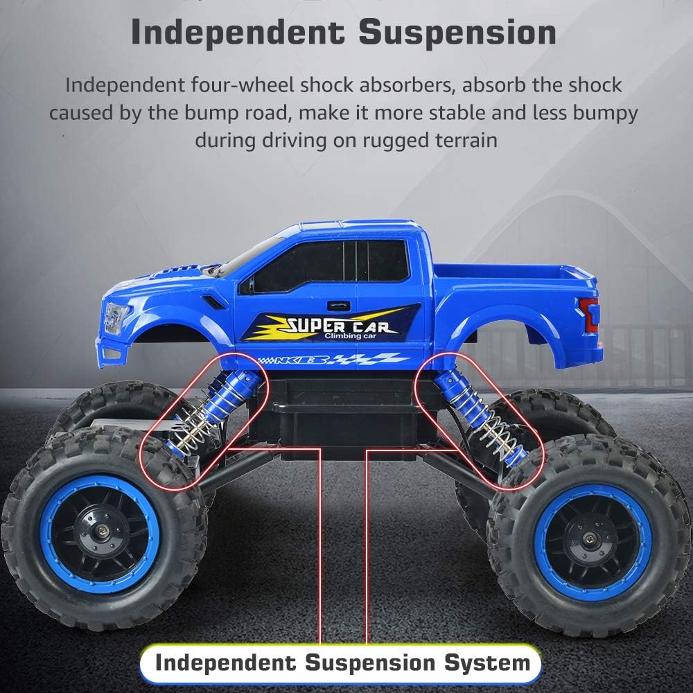 1:12 Off Road 4WD Monster Truck RC Car with 2 Batteries S73352