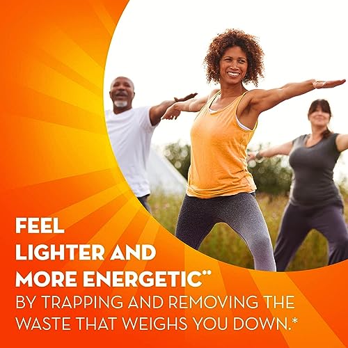 Orange Flavored Psyllium Fiber Supplement Powder, 72 Servings (Pack of 2) D697