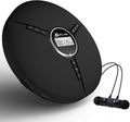 Portable CD Player with Built-in Battery, Black, Pack of 2 K42233