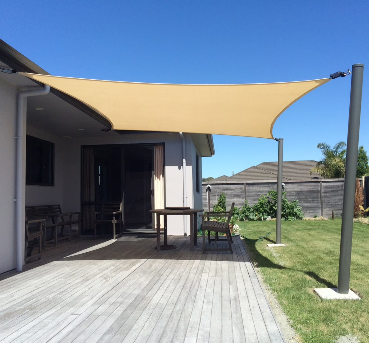 Sand Rectangle Sun Shade Sail Y327981