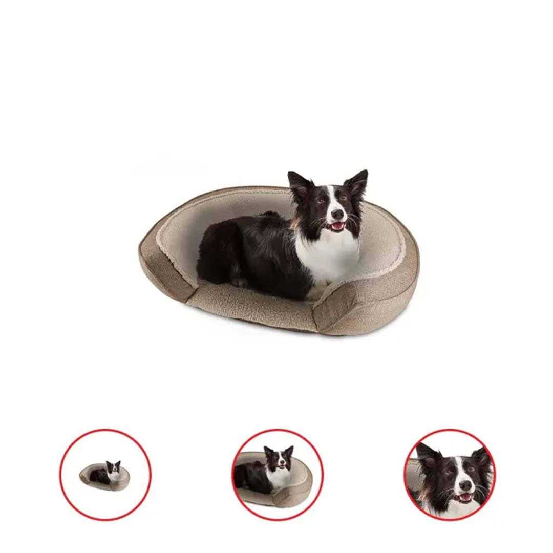 Oval Round Cuddler Pet Dog Bed K414