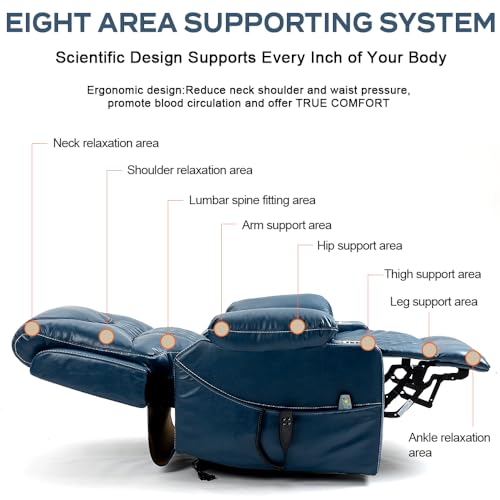 Lift Recliner Chair with Heat and Cup Holder H60688