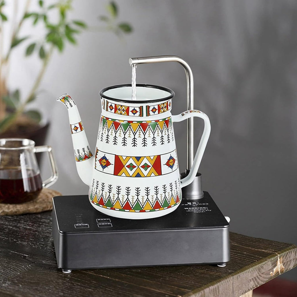 1.2L Enamel Coffee Pot Kettle P928552