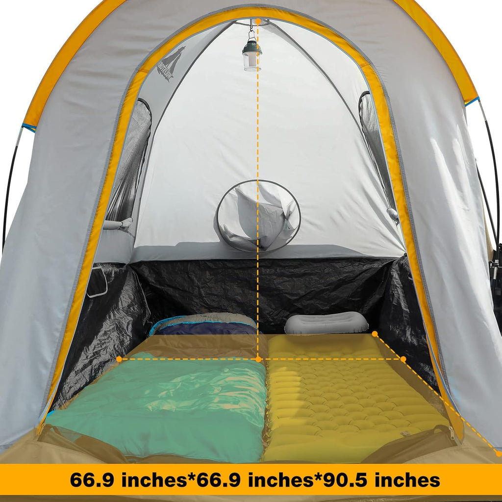 Waterproof 5.5-5.8 ft Truck Bed Tent for 2 Person S1345
