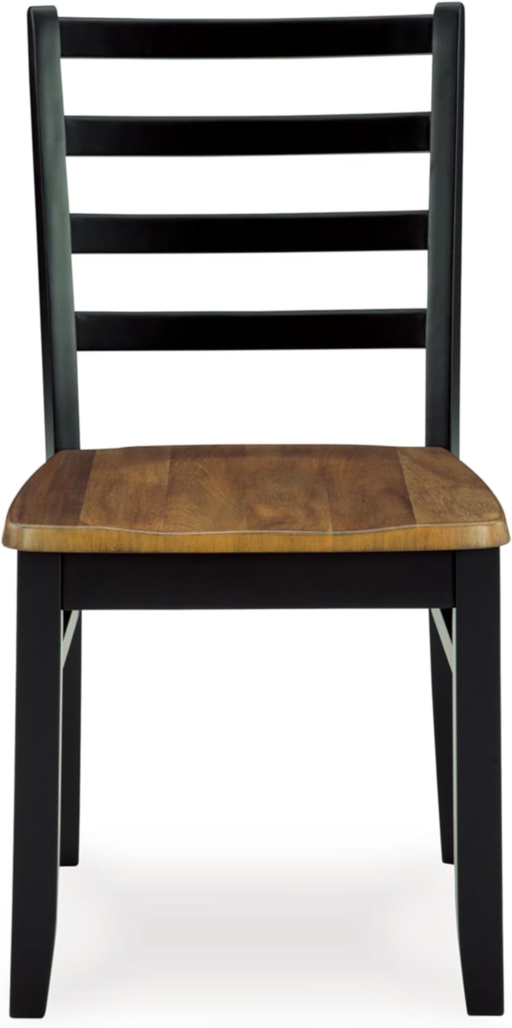 Black Dining Table and 4 Chairs Set of 5 C881