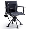 Black Adjustable Folding Hunting Chair W748
