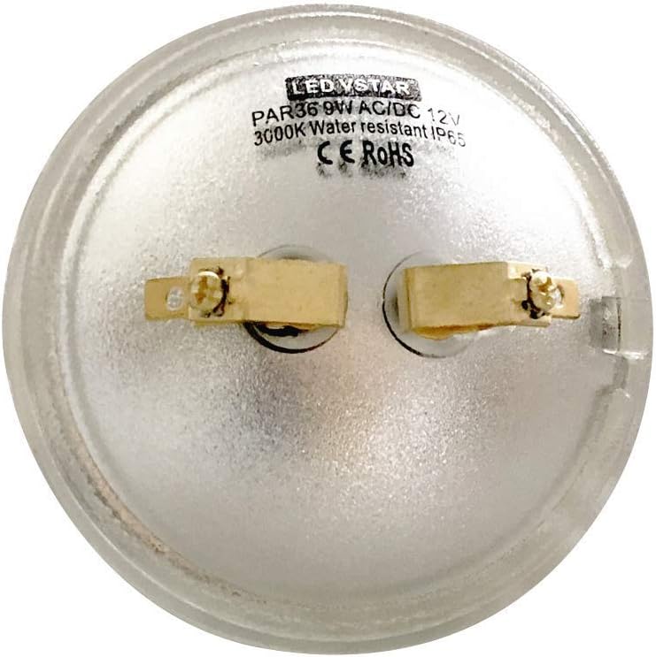 LED PAR36 9W Bulb, 12V, Warm White, Water Resistant, Pack of 4 M39078