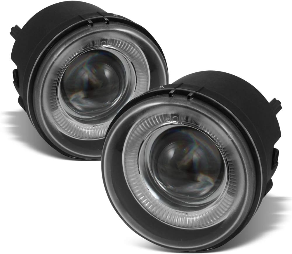 LED Halo Projector Fog Lights Assembly Pack of 2 N267