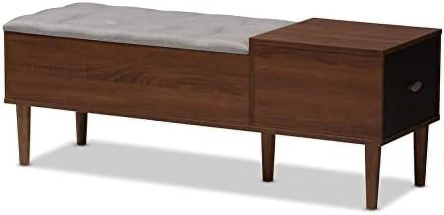 Brown Fabric Shoe Rack Cabinet Q918440