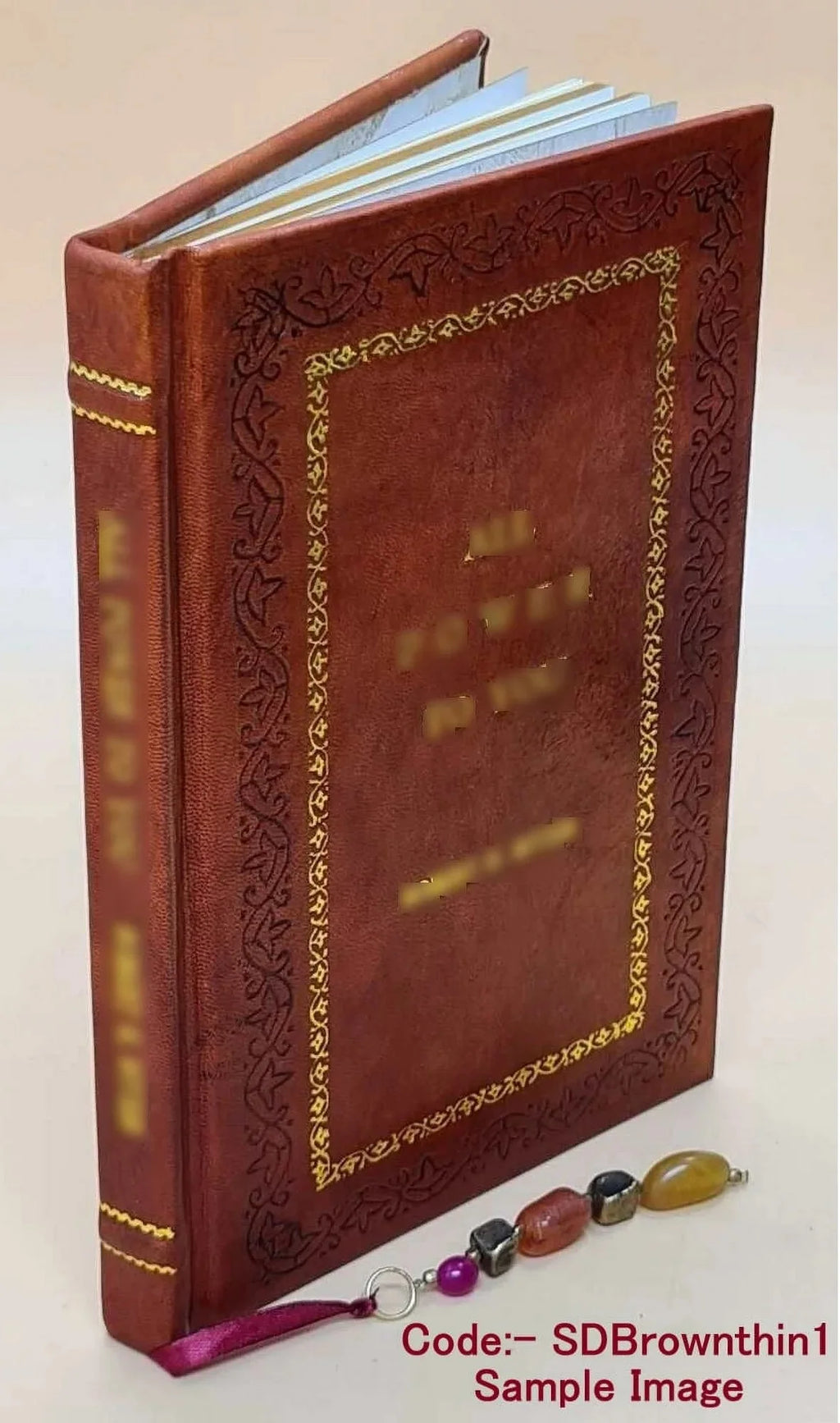 Central Australian Aranda Loritja Tribes Premium Leather Bound V120973