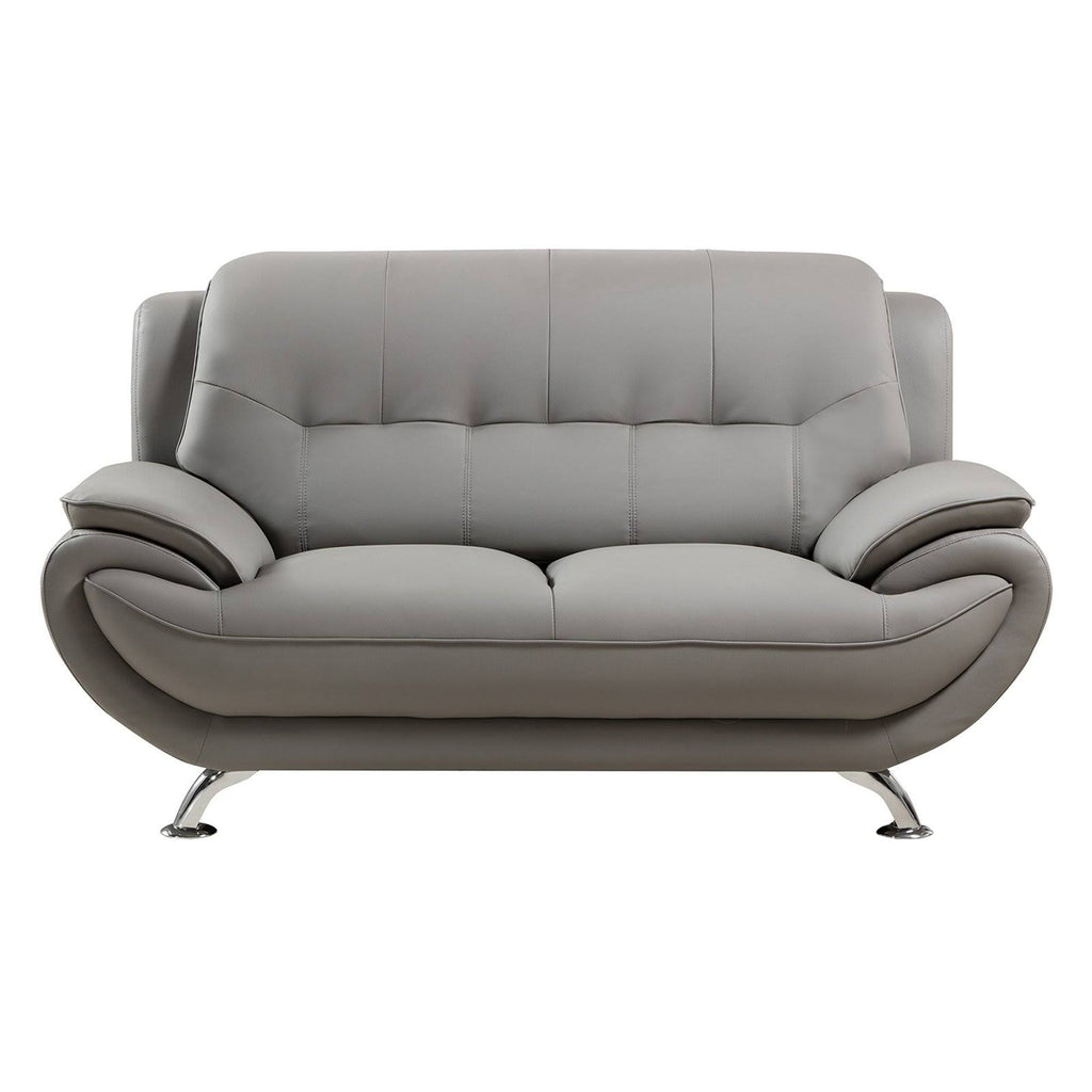 Gray Loveseat K349
