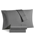 Grey 6-Pc. Solid California King Extra Deep Sheet Set J7226