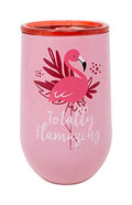 Pink 16 ounce Insulated Stemless Wine Goblet U395459