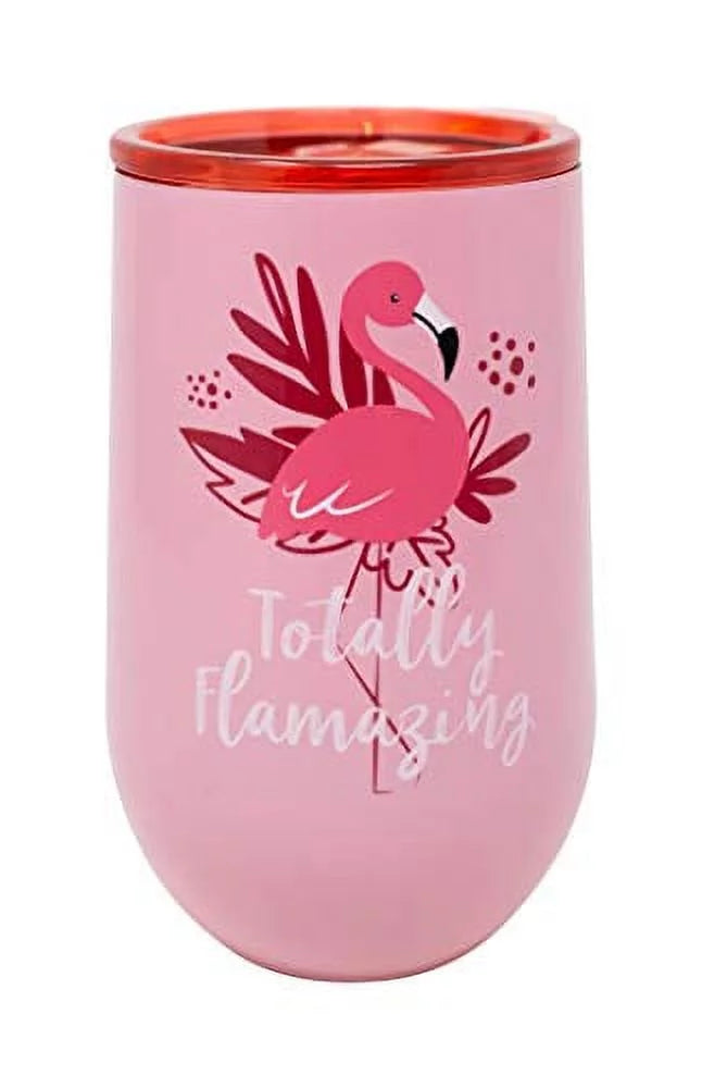 Pink 16 ounce Insulated Stemless Wine Goblet U395459