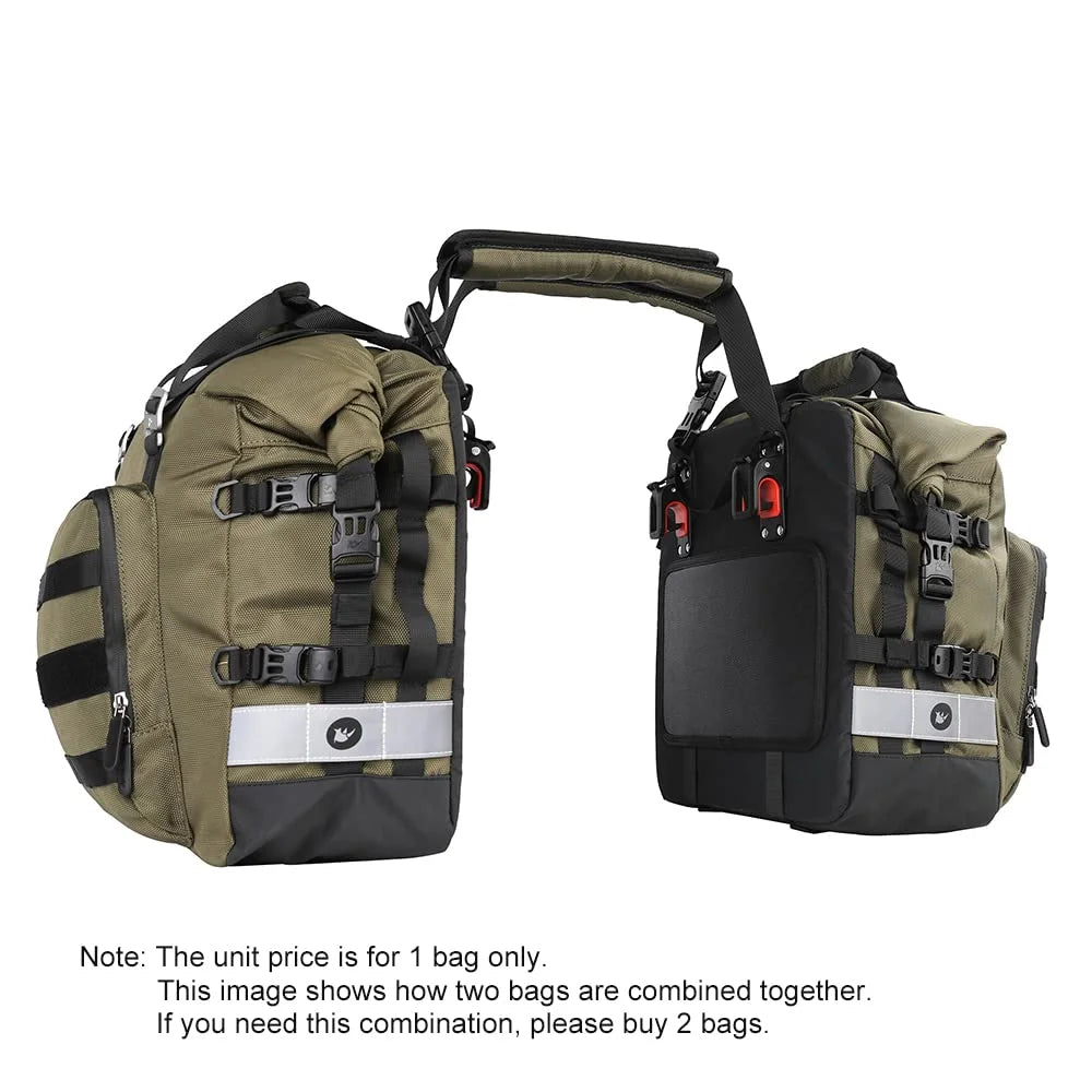 Waterproof Motorcycle Saddle Bag 20L Y39859