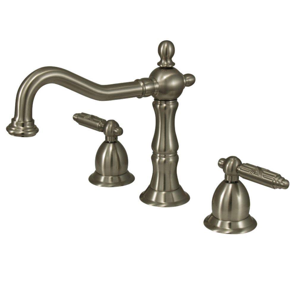 Chrome Widespread Lavatory Faucet with Brass Pop-Up K794