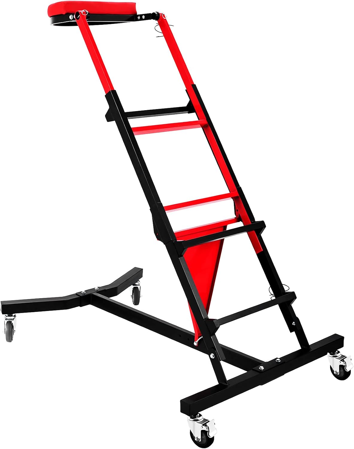Adjustable Height Foldable Engine Creeper with Four 4 inches Casters T847038