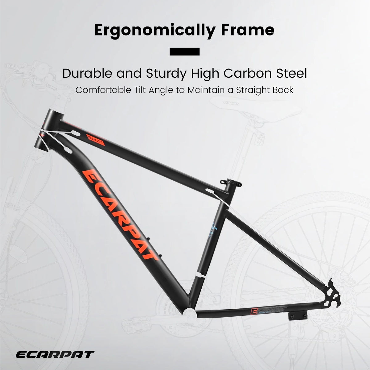 21-Speed Carbon Steel Mountain Bike 24 Inch Wheels D985108