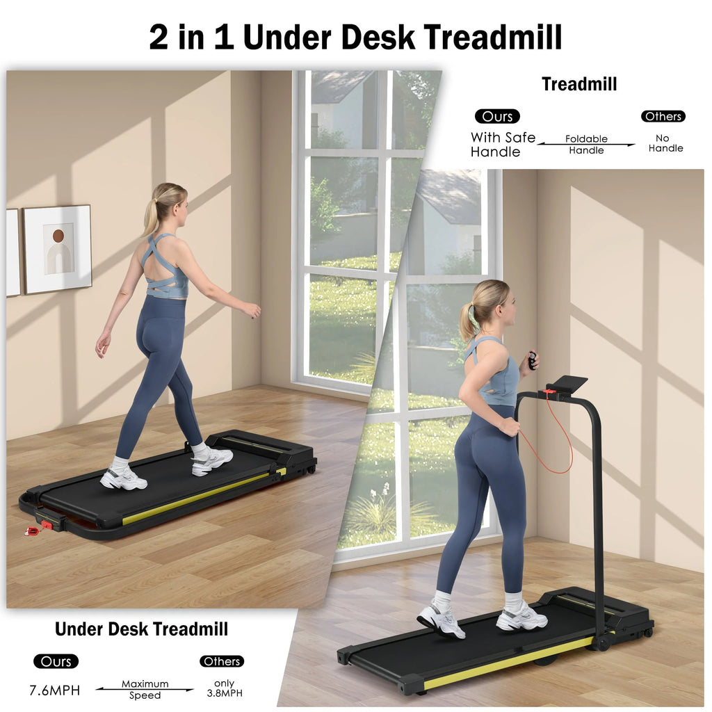 2 in 1 Folding Treadmill O641