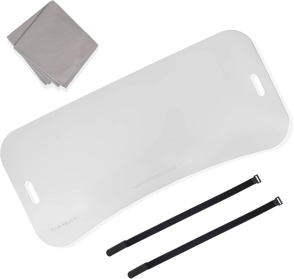 Clear Acrylic Treadmill Laptop Tray with 2 Straps, Pack of 2 F78730