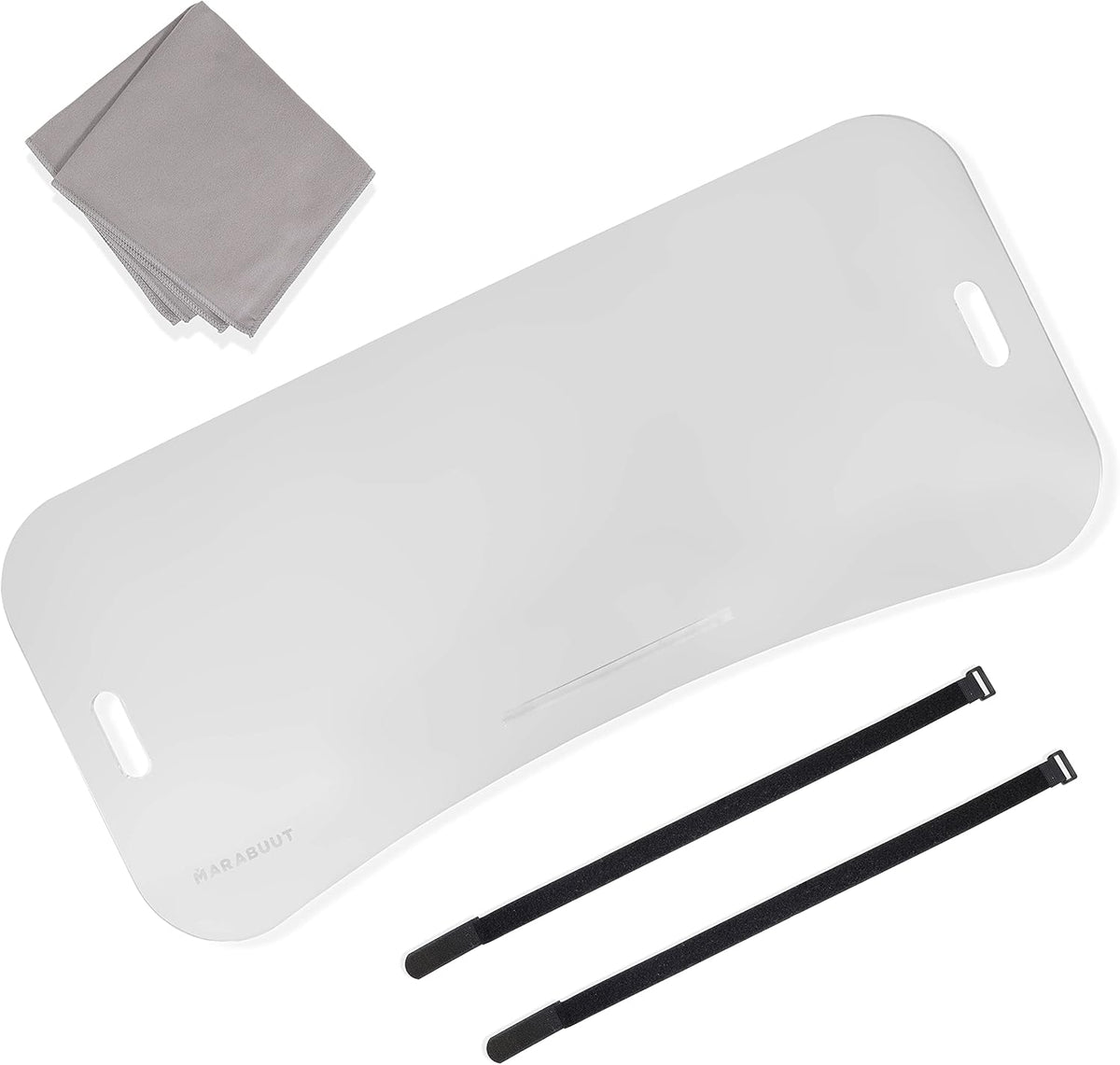 Clear Acrylic Treadmill Laptop Tray with 2 Straps, Pack of 2 F78730