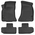 Black Front & 2nd Seat Floor Mats A3460