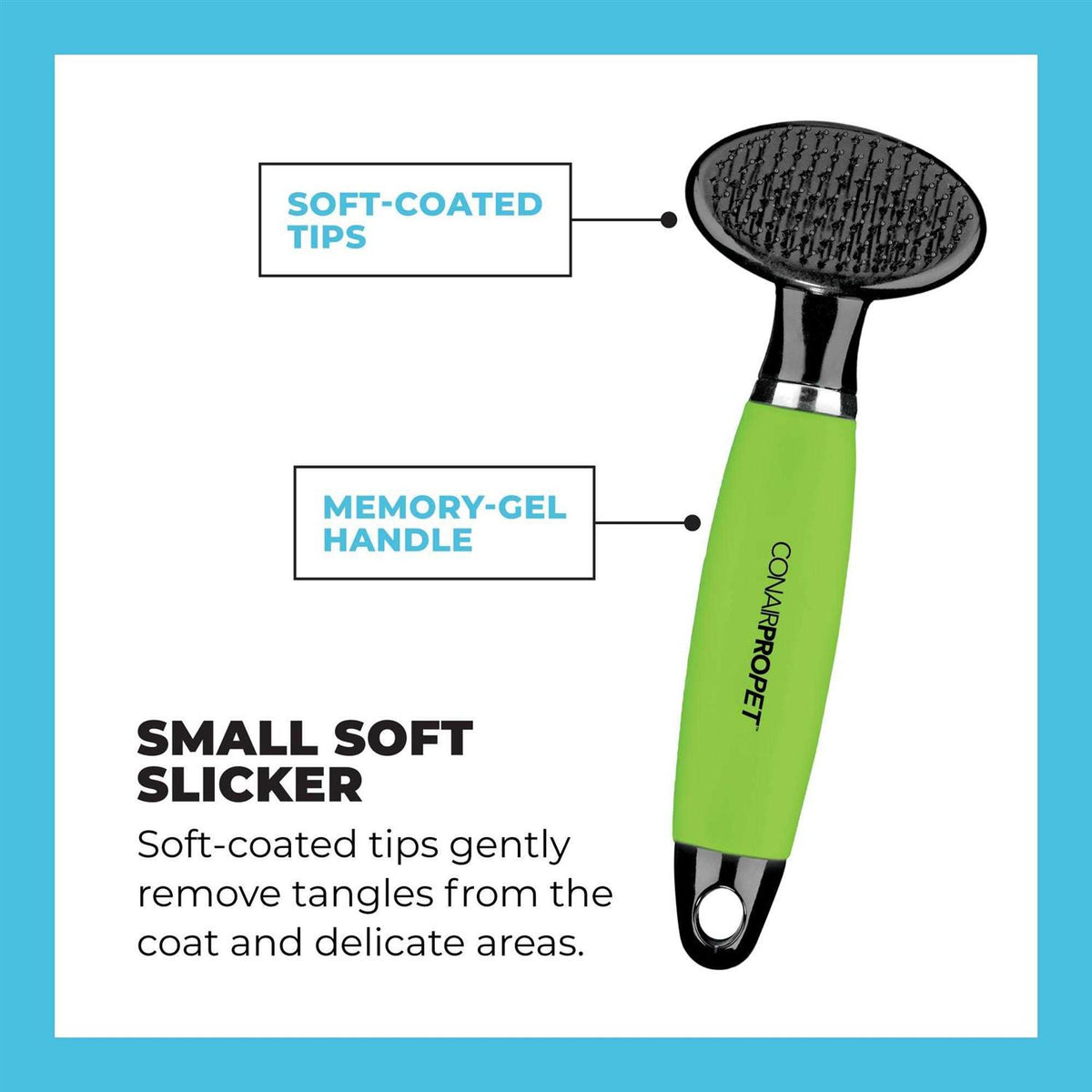 Small Soft Slicker Brush D61747