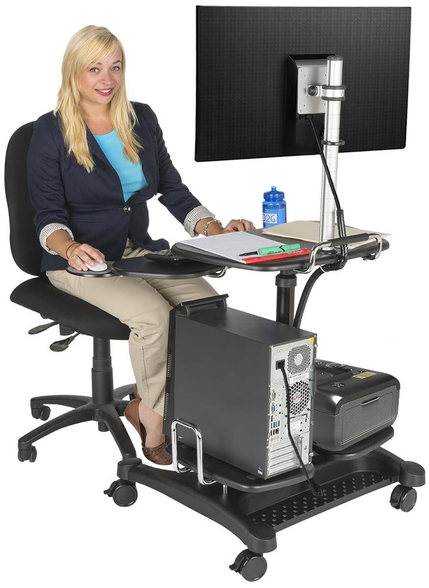 Heavy Duty Mobile LCD/LED AV Cart G290