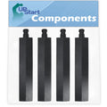 4-Pack BBQ Gas Grill Tube Burner Replacement Parts, Cast Iron Pipe Burners 15 3/4" C410860