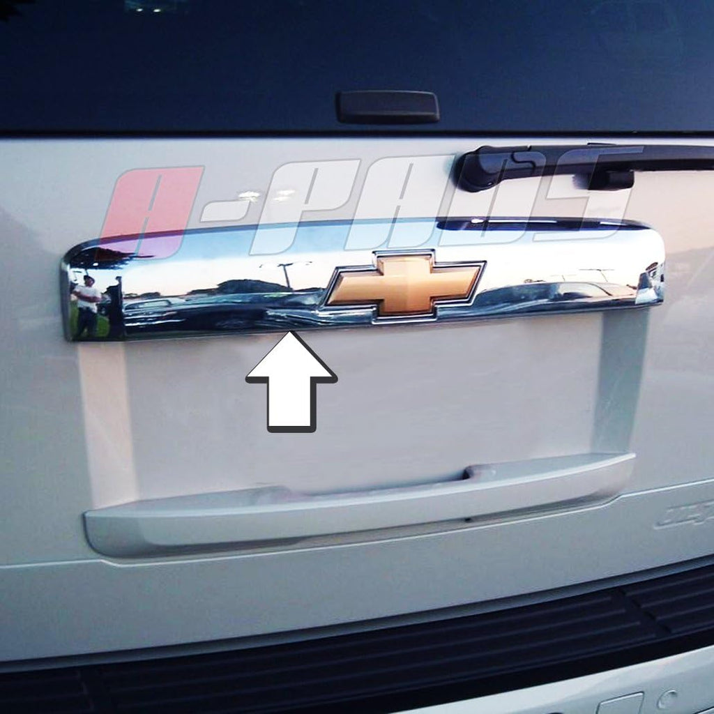 Chrome Tailgate Liftgate Handle Cover for Chevrolet Suburban & Tahoe 2007-2014, Pack of 2 S82142