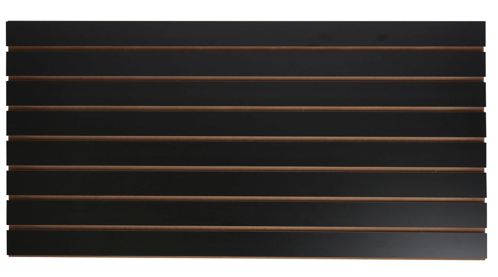 Black Slatwall Panels Pack of 2 B24310