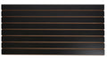 Black Slatwall Panels Pack of 2 B24310