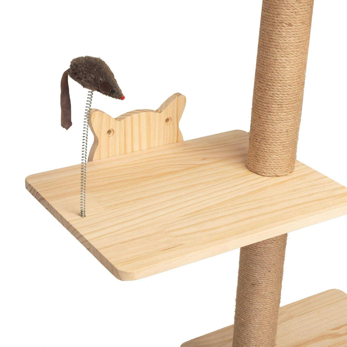 4-Tier Wall Mounted Cat Tree with Hammock C375482