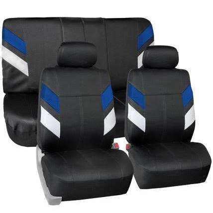 Green Neoprene Car Seat Covers Full Set Universal M3028