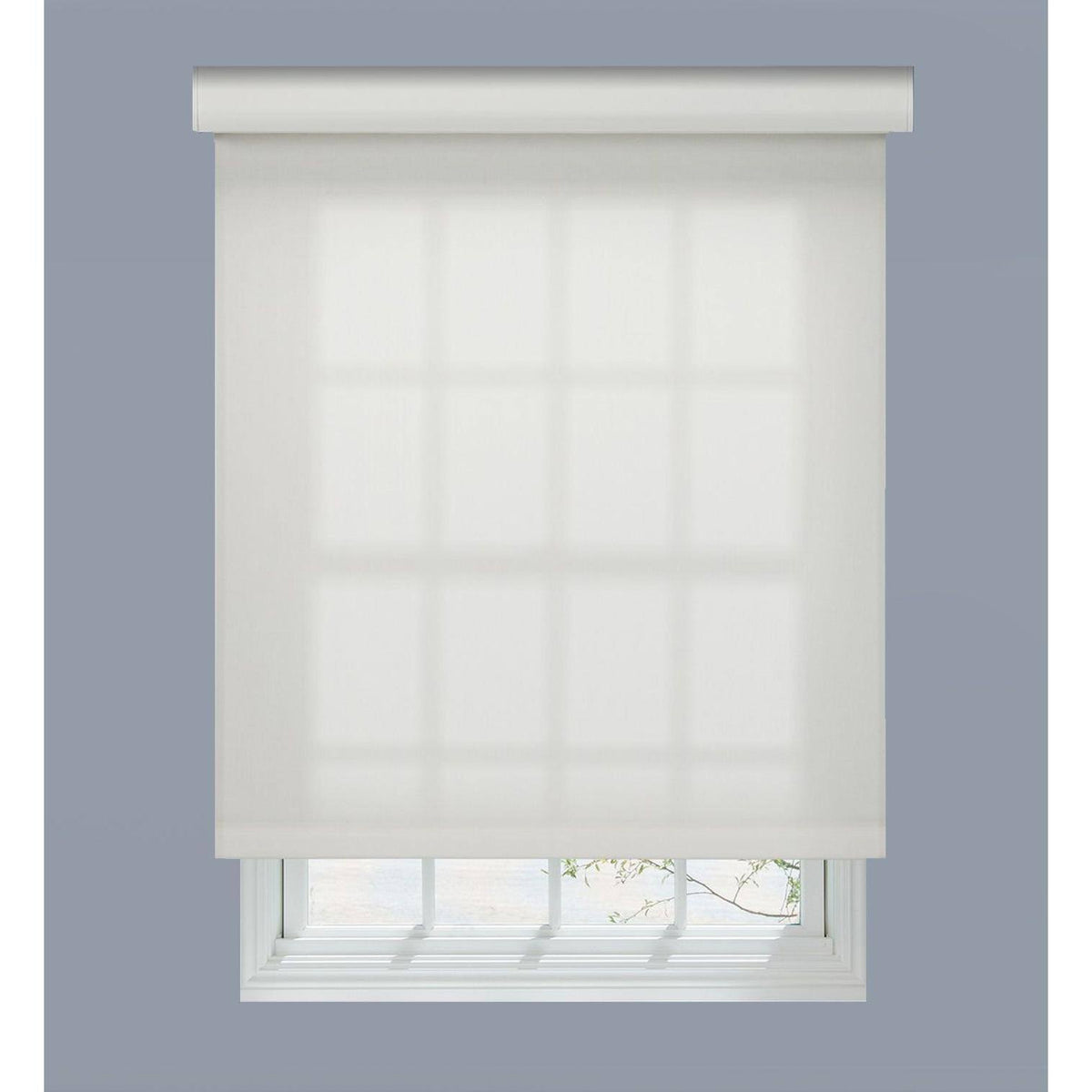 White Cordless Cassette Roller Shade Z709117